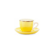 Baita Set Caffe' 6 Tazzine Con Piattino