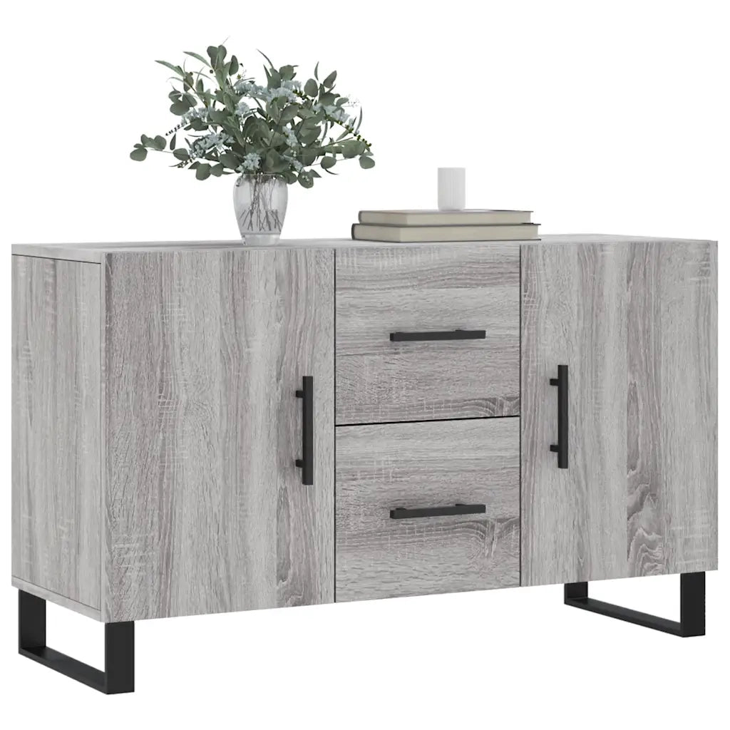 Credenza Grigio Sonoma 100x36x60 cm in Legno Multistrato 828202