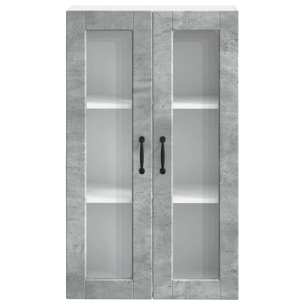 Mobile da cucina con porta-Armadio da cucina Grigio cemento 60 x 31 x 100 cm 514014