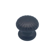 Pomolo fisso per porta SAGUATTI 161/60IB in alluminio marrone opaco