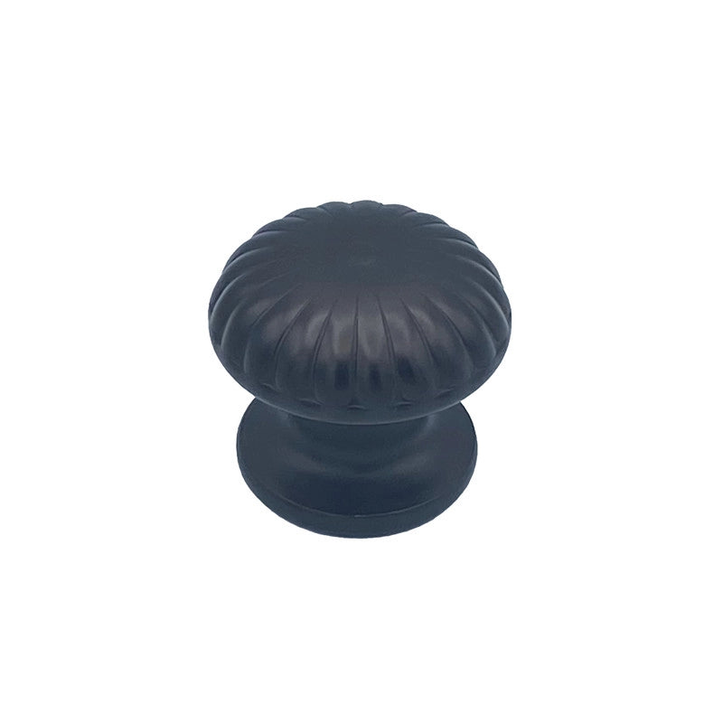 Pomolo fisso per porta SAGUATTI 161/60IB in alluminio marrone opaco