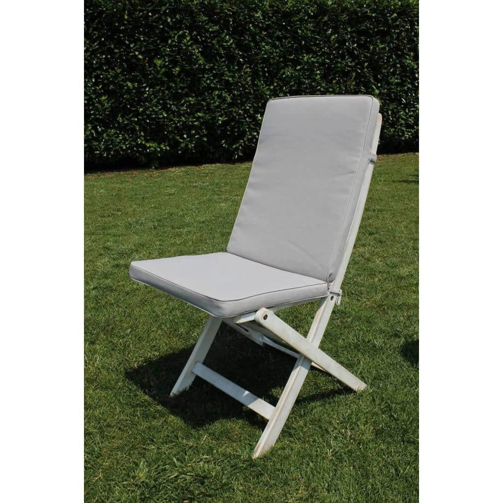 Cuscino da esterno idrorepellente per sedia - MEDIO