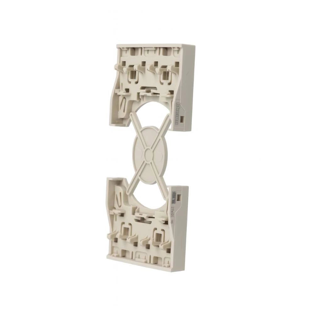Cover bticino living now per prese standard p40 2 moduli varie finiture *** colore sabbia, confezione 1