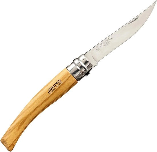 Coltello multifunzionale e compattibile in legno di castagno