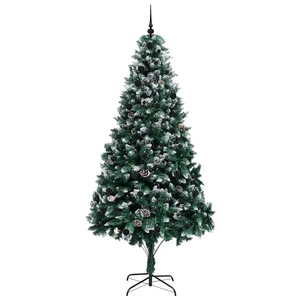 Albero di Natale | Decorazioni natalizie artificiale con 300 LED Verde 240 cm