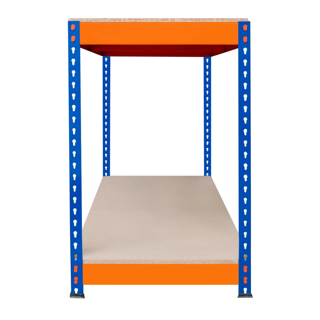 Banco da Lavoro a 2 Ripiani S-Rax - Postazione di lavoro 300kg - 120x60x90cm