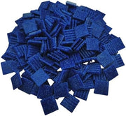 Set di Pietre Mosaico in Cristallo - 160 pezzi Blu Marina con Effetto Glitter per Progetti Creativi