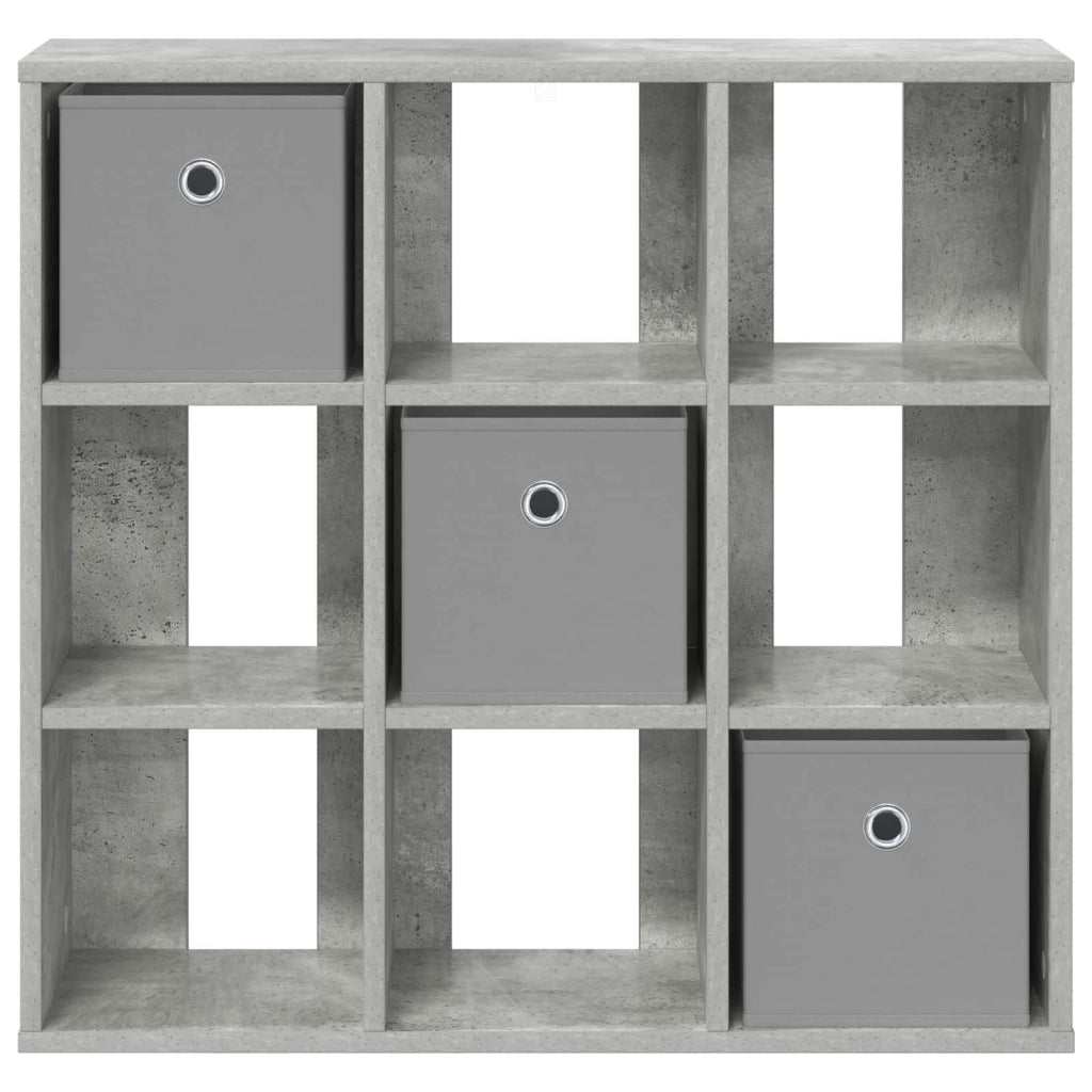 Credenza con cassetto Grigio cemento 73,5 x 24 x 69,5 cm 8000479