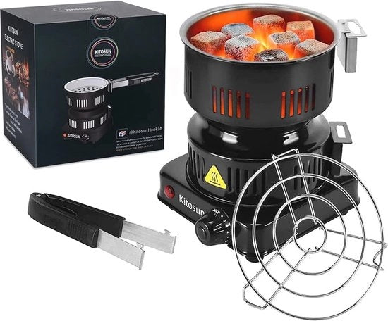 Aanstakker elettrico per carbone 600W | Rapido e Sicuro Accensione Carbone per Barbecue e Camino