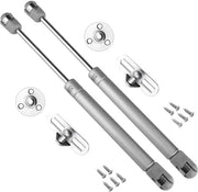 Dempatori a gas 200 N molla a gas shock mount per armadi cucina - porte armadi mensole - carico massimo 20 kg - 2 pezzi con viti (270 mm)