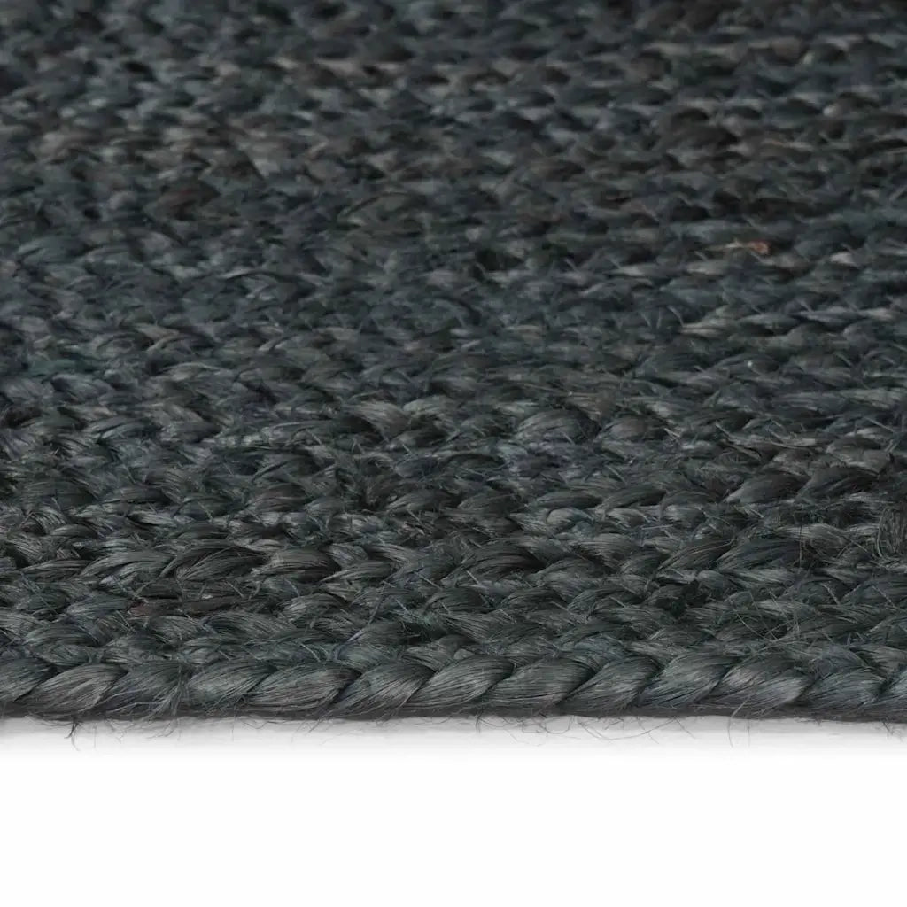 Tappeti per area Quadrato Grigio scuro 200 x 200 cm Juta