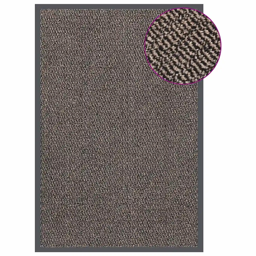 Zerbino Trapuntato 80x120 cm Marrone Scuro cod mxl 58773