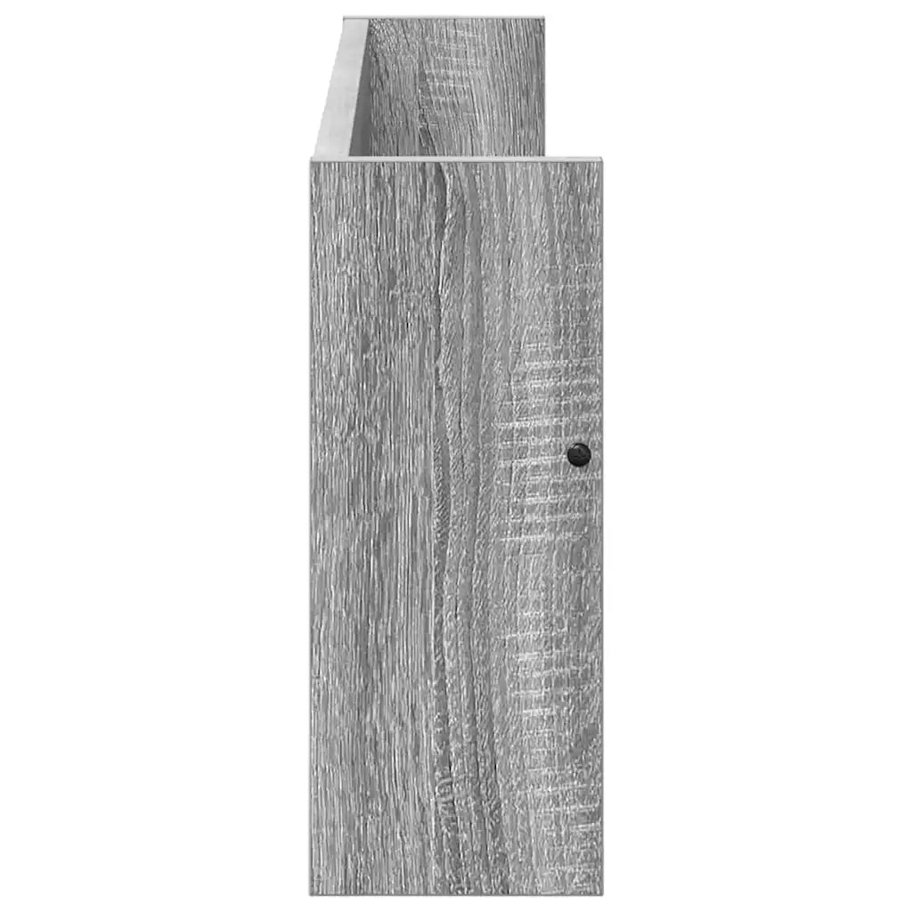 Scaffale per riviste Grigio Sonoma 80 x 12 x 30 cm CFW2900656
