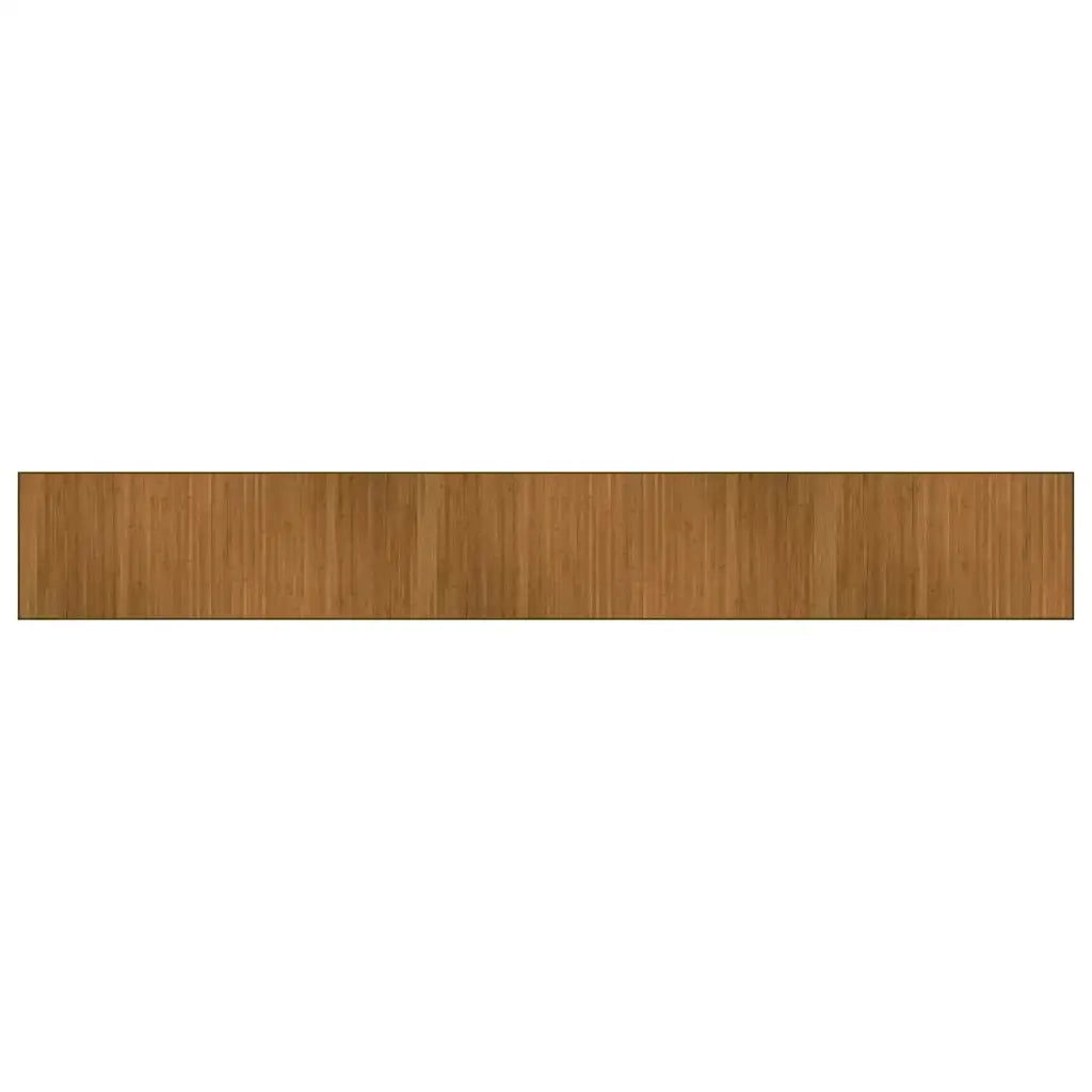 Tappeto Rettangolare Marrone 70x500 cm in BambÃ¹