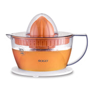 SOGO Spremiagrumi Elettrico 40W con 2 Coni - Funzione Automatica, Capacità  500ml, BPA-Free, Per Arance e Limoni