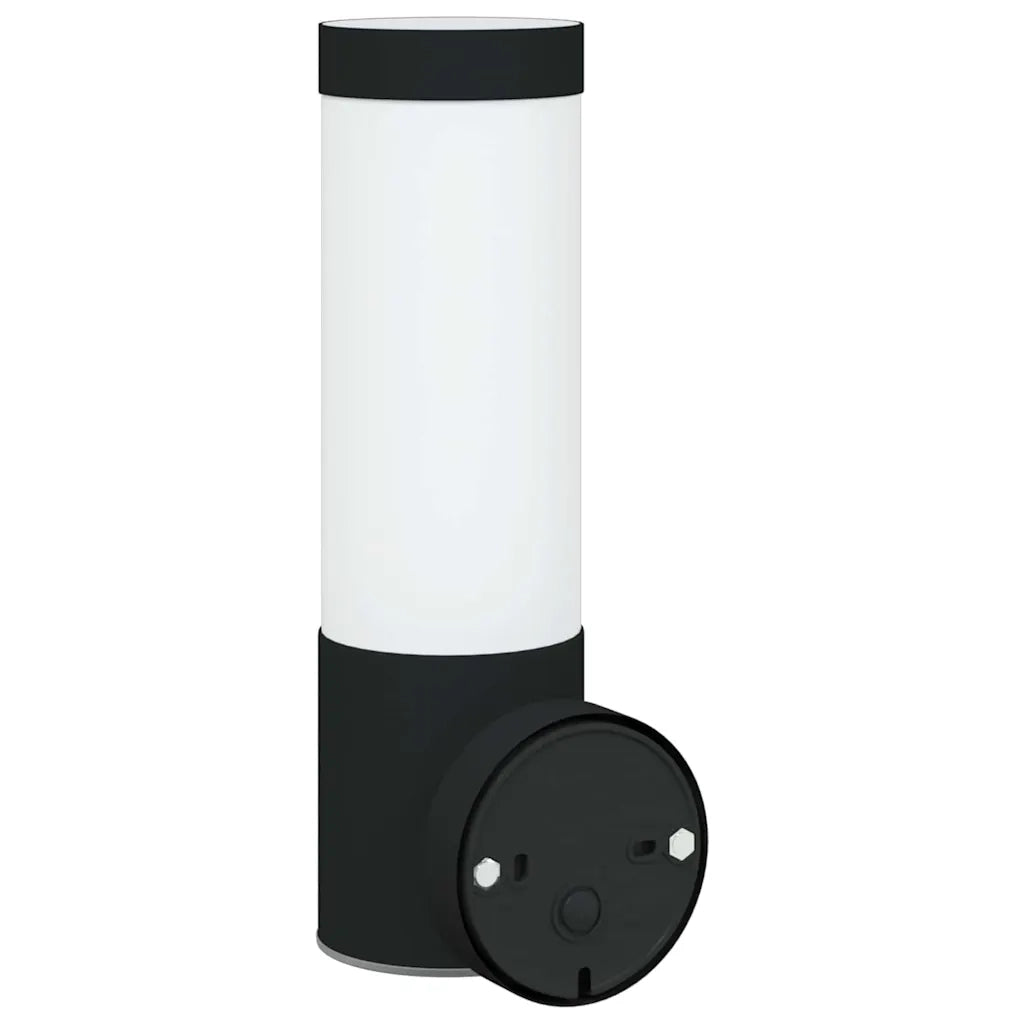 Lampada da Parete Esterna 2 pz Nero 12 x 8,5 x 27 cm CFW2250376