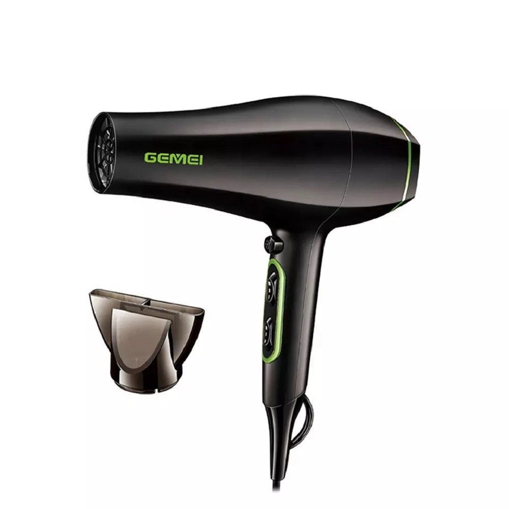 Trade Shop - Asciugacapelli Professionale Motore Cc 2200w Salone Ugello Concentratore Gm-130 -