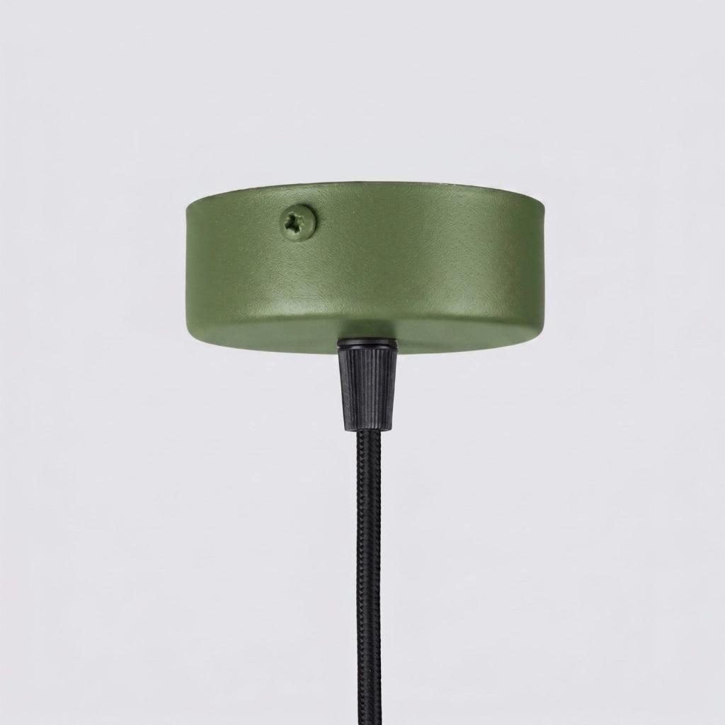 Lampada a sospensione ARCHE 1 verde oliva