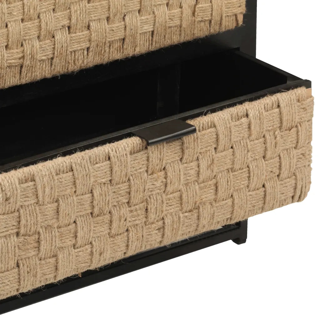 Comodino-Tavolino da notte 40x30x50 cm in Legno Massello di Mango 992267