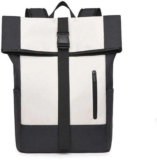 Zaino impermeabile per laptop e scuola - Grande capacità - Dimensioni 29*14*44 cm - grigio