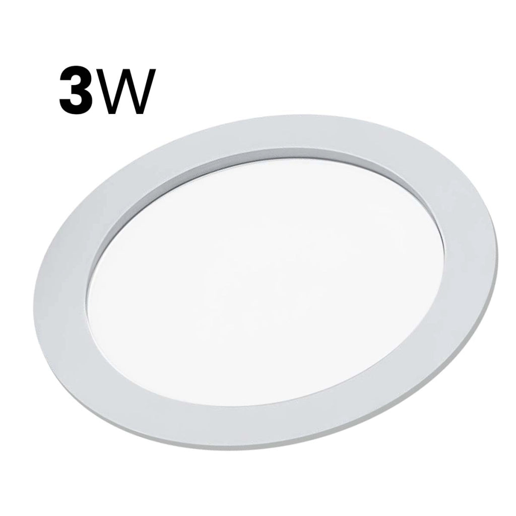 Pannello LED 3W Incassato Formato Rotondo 16.7cm 50000 Ore Bianco Avizar