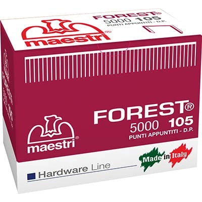 PUNTO FOREST 105 X FISSATRICE RO-MA - ZINCATO CF=PZ 5000 MM 10,05X5- 2 confezioni
