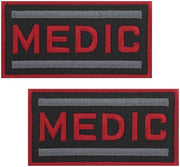 Bordurati Badge 2 Pezzi - Etichetta con Cerniera - Abbigliamento/Patch - Borse/Cappelli - Progetto Sostenibile - Lavorazione di Alta Qualità di Bordatura