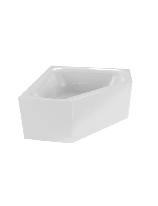 RIHO AUSTIN Vasca da bagno angolare in acrilico Plug&Play 145x145cm