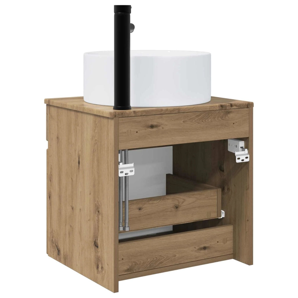 Mobile lavabo da parete Rovere Artigianale 49 x 44,5 x 65,5 cm