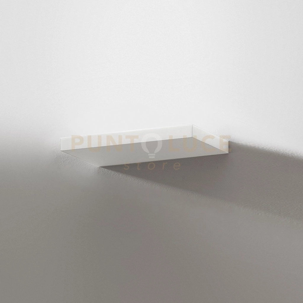 YOANA A/G - APPLIQUE A PARETE BIANCO A LED 3000K 2600LM 25W DIMMERABILE METALLO E METACRILATO 28cm