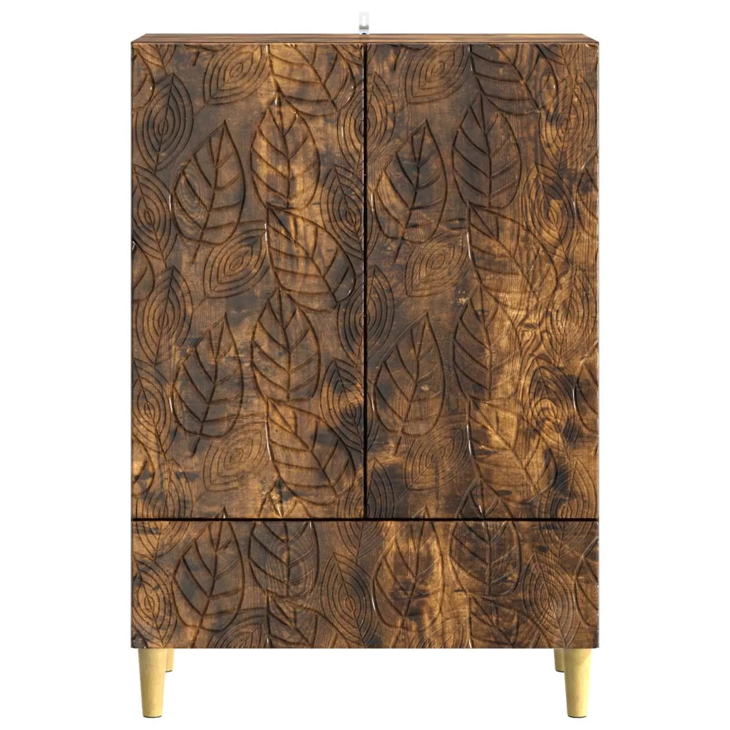 Credenza Rovere Fumo 66 x 34,5 x 95 cm Legno ingegnerizzato 895130