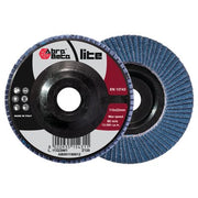 DISCO LAMELLE RADIALI ZIRCONIO ABRABETA - MM 115X22 GRANA 120- 20 pezzi