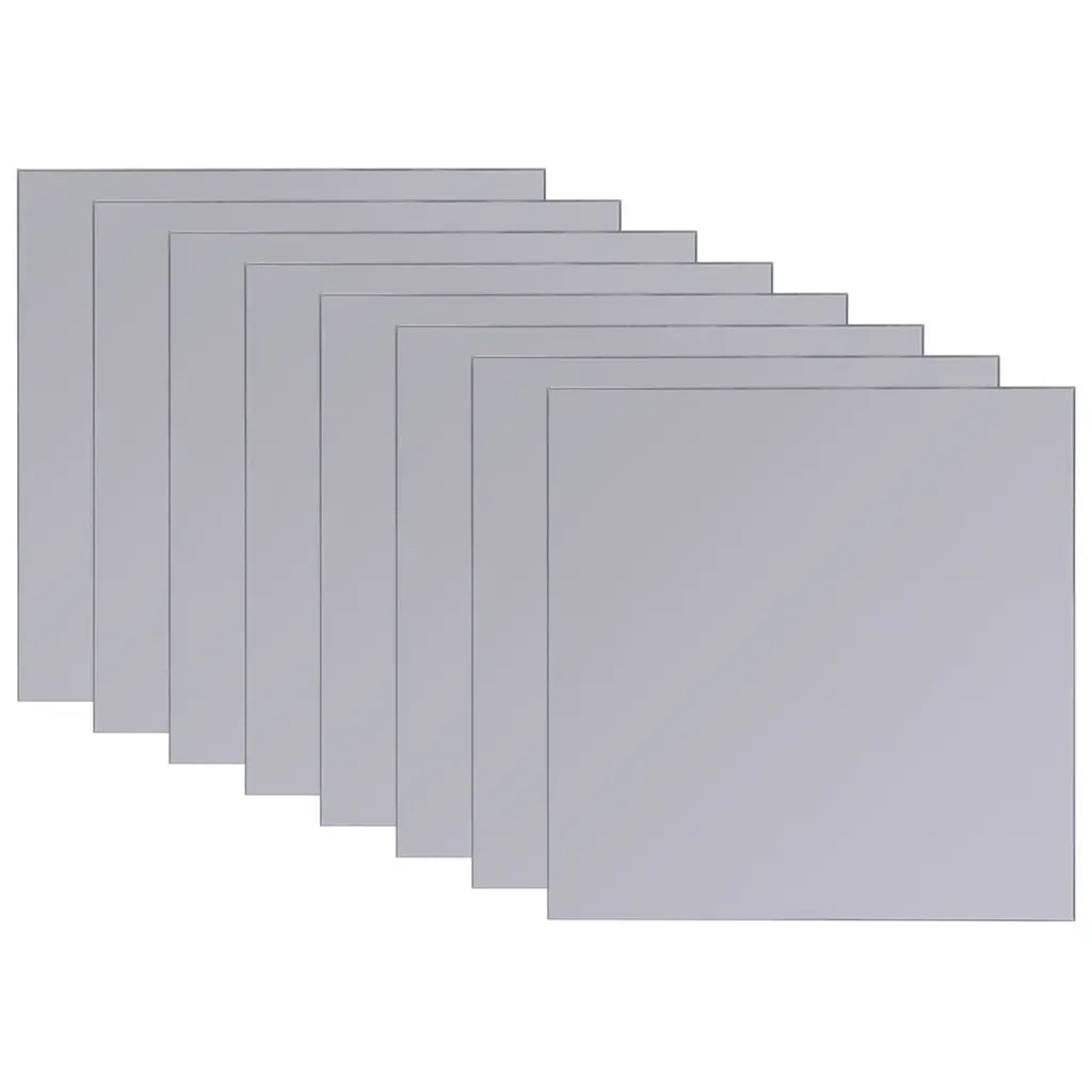 Piastrelle in Vetro a Specchio senza Cornice 16 pz 20,5 cm CFW7453835