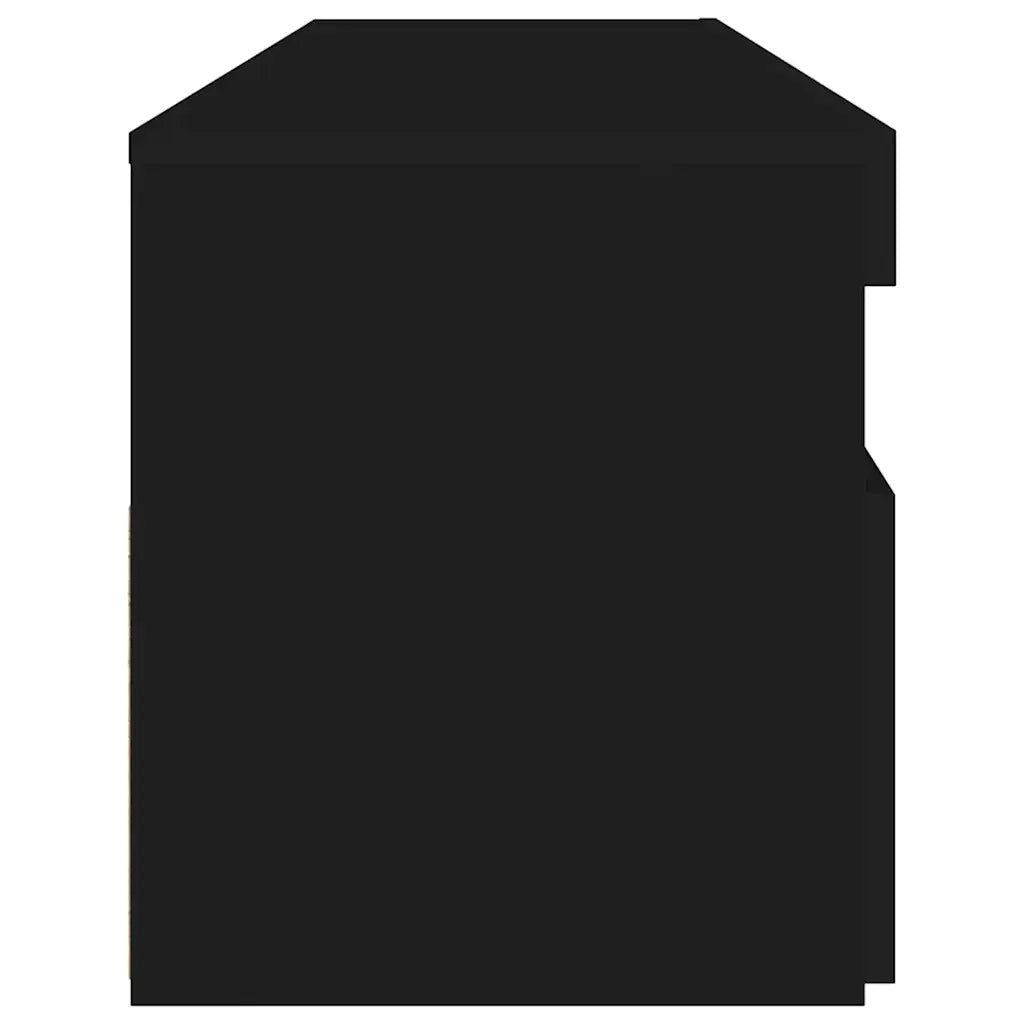 Mobile Porta TV con Luci LED Nero 90x35x40 cm cod mxl 25446