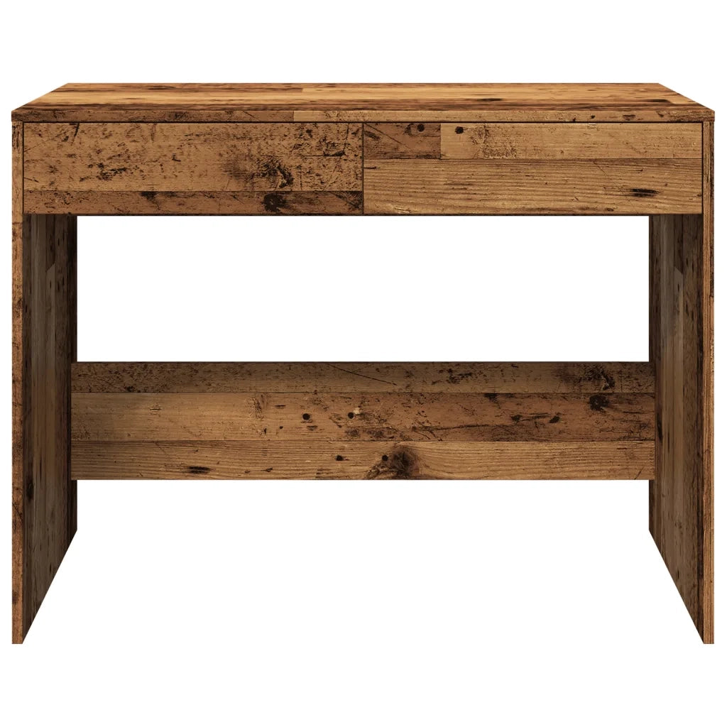 Scrivania Legno Antico 101x50x76,5 cm in Legno Multistrato 856764