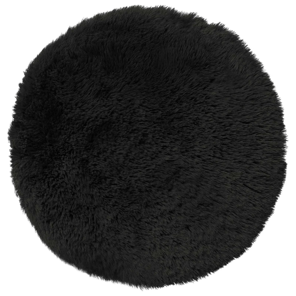 Federa 6 pcs HEERLEN Nero Ø 50 cm Fleece PV 922738