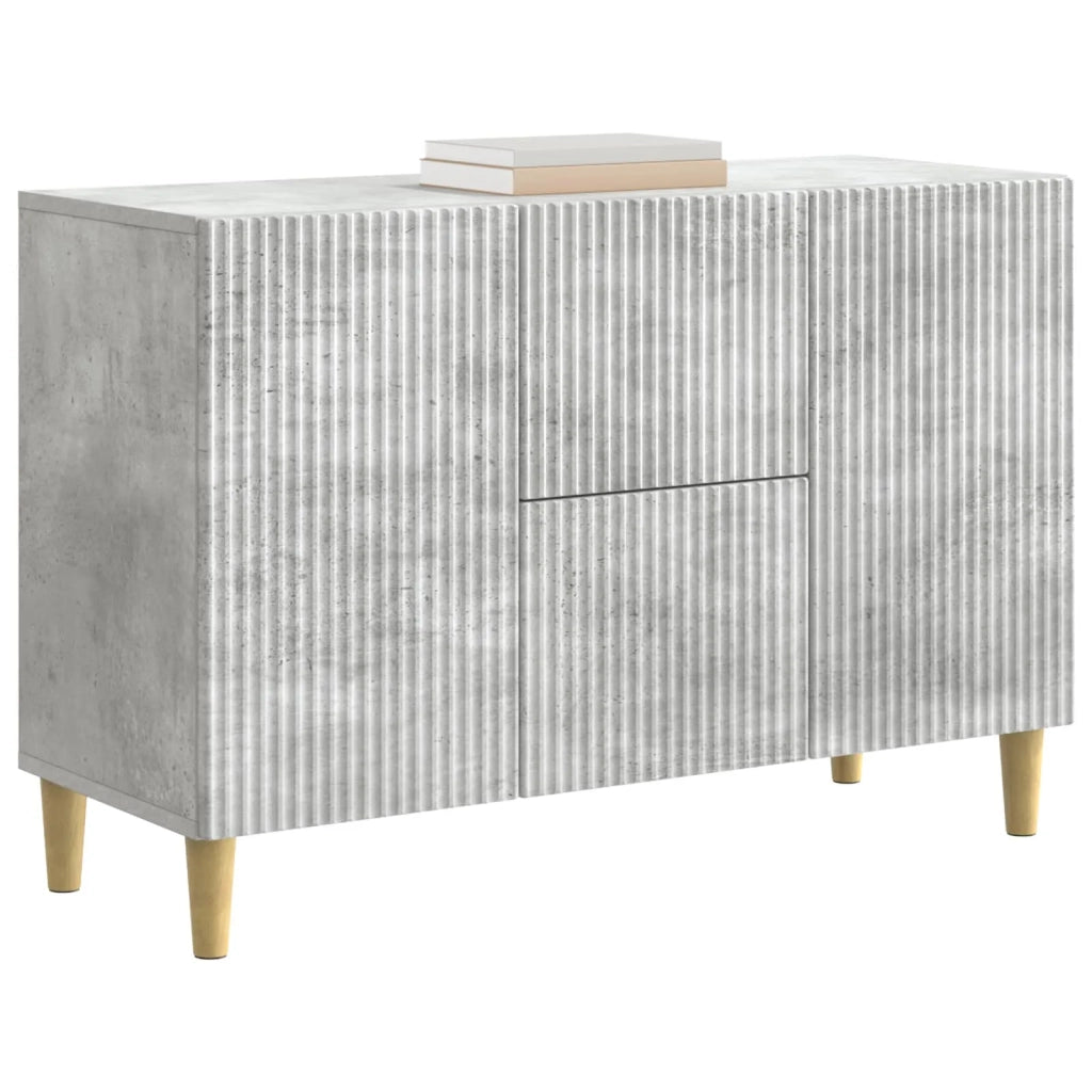Credenza Grigio Cemento 89 x 34,5 x 60 cm Legno ingegnerizzato 894658