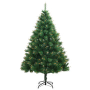 Albero di Natale | Decorazioni natalizie Artificiale Incernierato con Base 180 cm