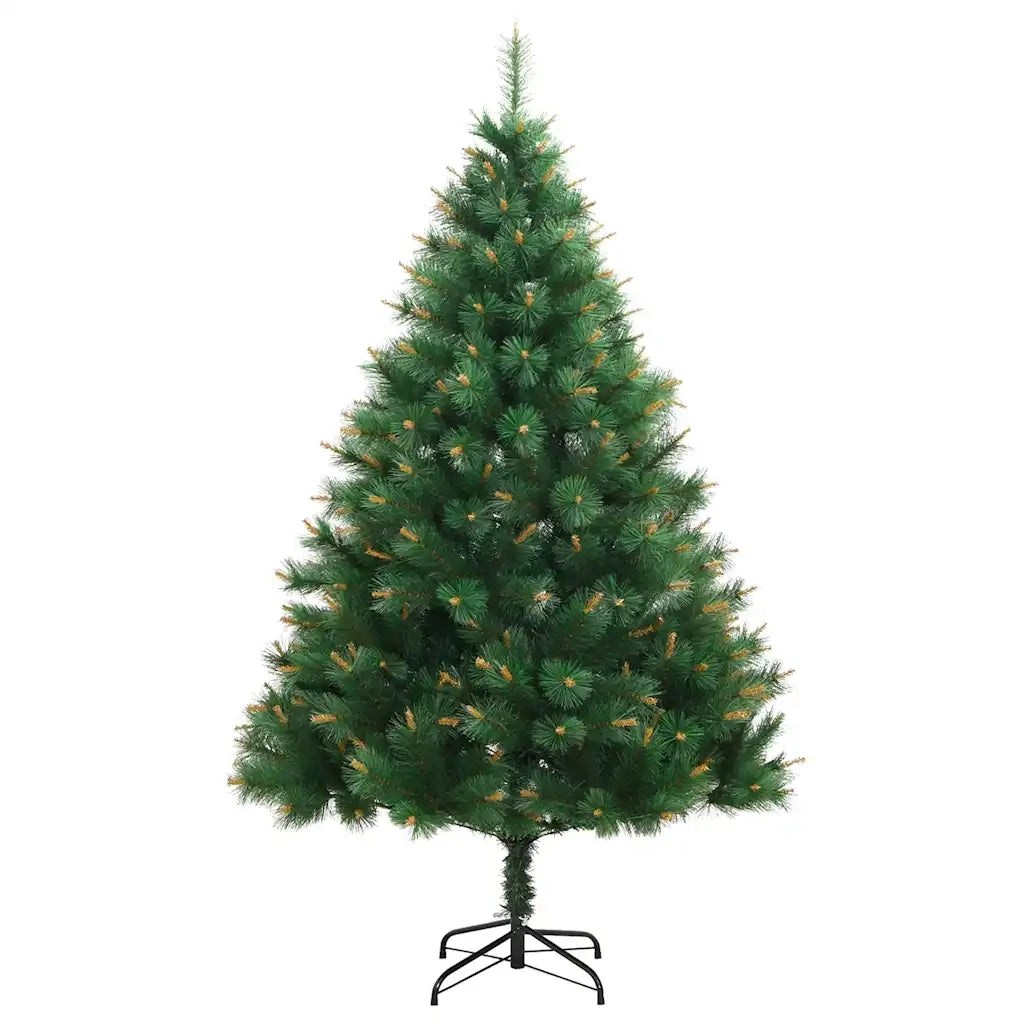 Albero di Natale | Decorazioni natalizie Artificiale Incernierato con Base 180 cm