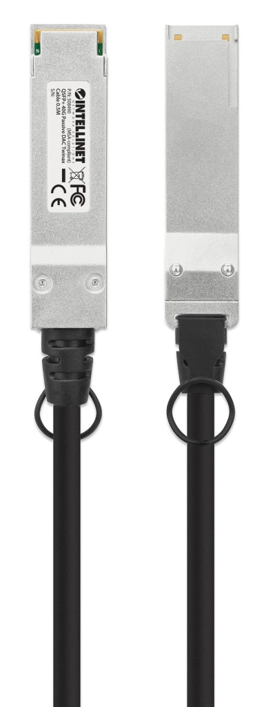 Cavo in Rame Twinax DAC Passivo QSFP+ 40G 0,5m