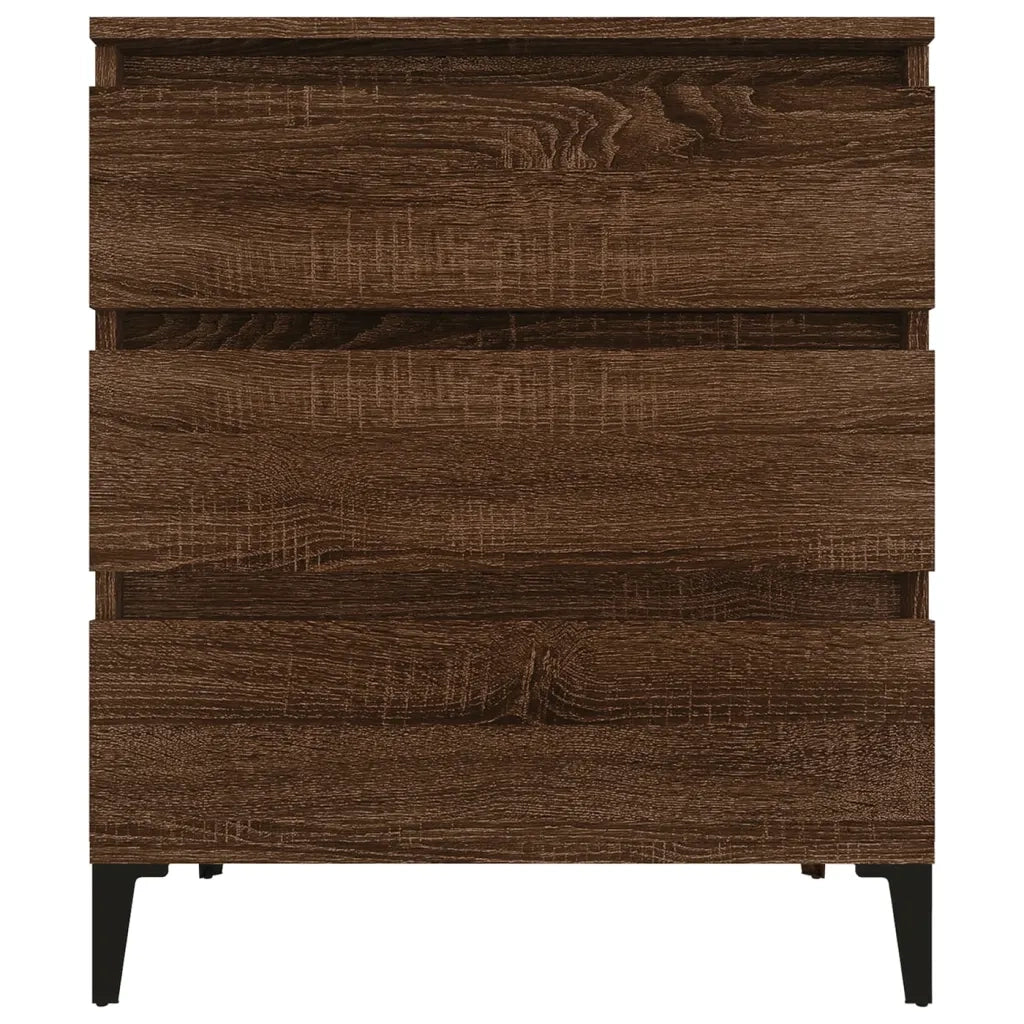 Credenza-Buffet-Armadio da cucina Rovere Marrone 60x35x70 cm in Legno Multistrato 837038