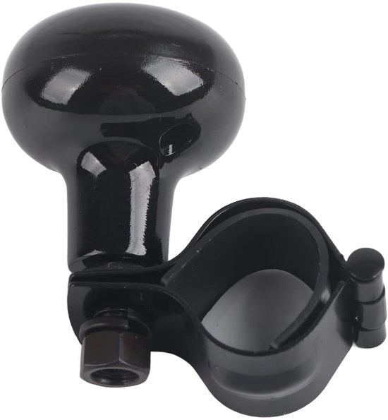Pompa di guida universale - Nero Design - Pompa di sterzo - Controllo 360 gradi - Montaggio semplice - Qualità premium - Pompa di sterzo