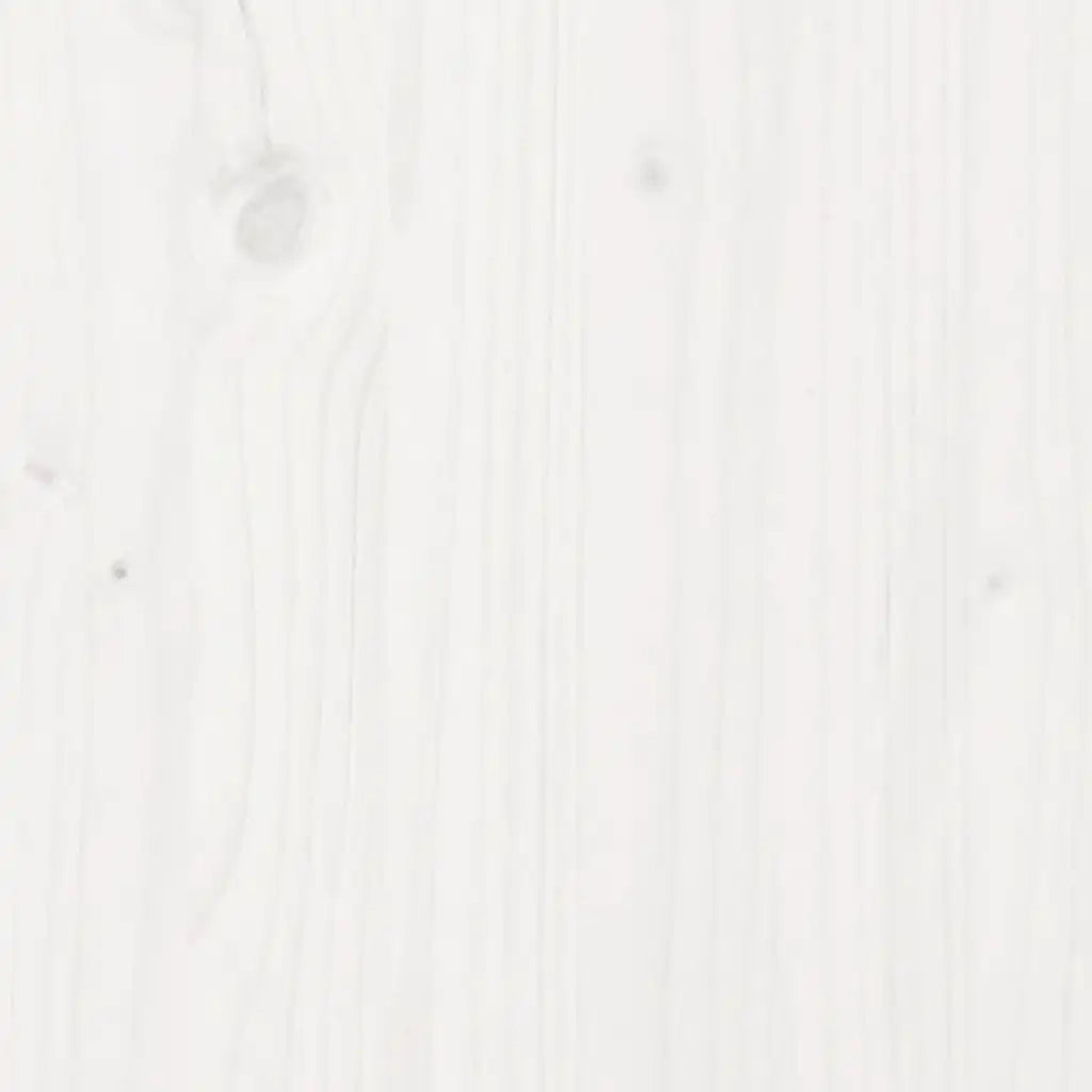 Dormeuse Bianca in Legno Massello di Pino 90x200 cm 820208