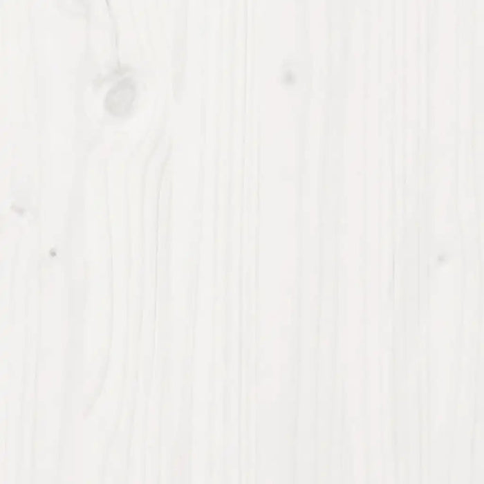 Dormeuse Bianca in Legno Massello di Pino 90x200 cm 820208