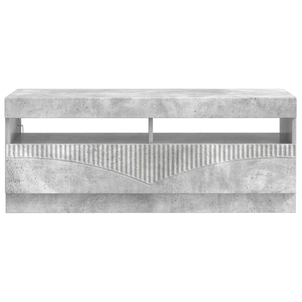 Mobile TV LED Grigio Cemento Legno ingegnerizzato 897428