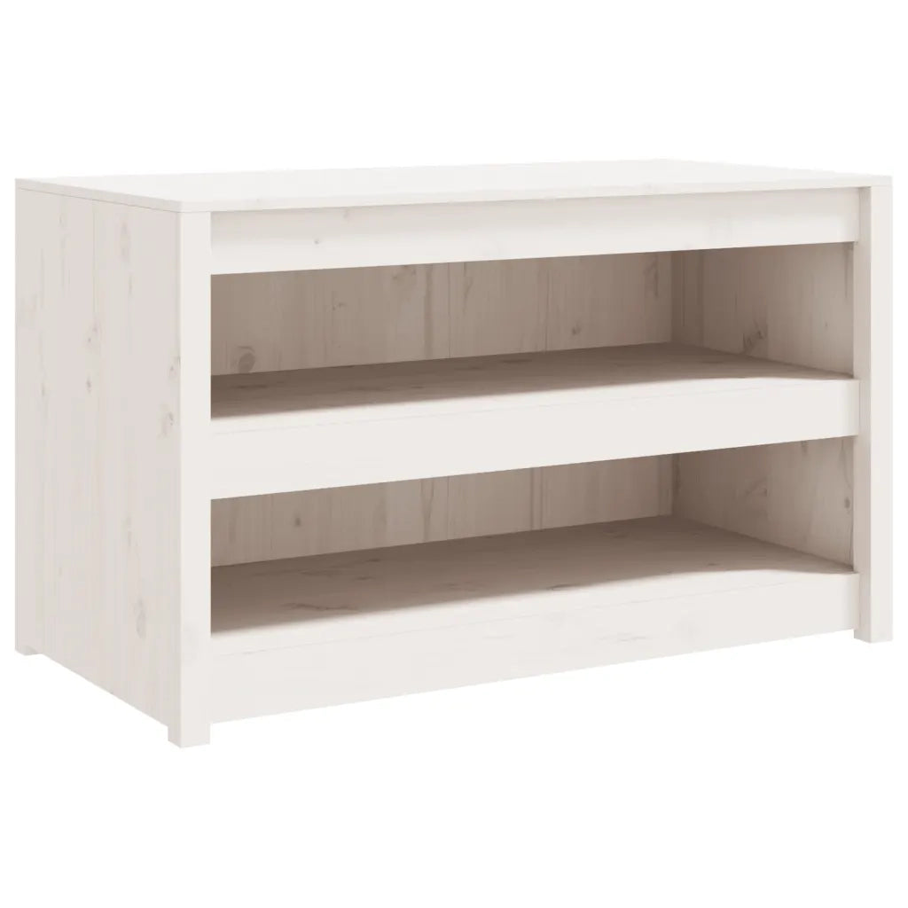 Mobile da Cucina da Esterno MEPPEL Bianco 106x55x64 cm Legno Massello di Pino 832334