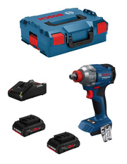 Avvitatore a massa battente BOSCH GDX 18V-285 (2 x 4,0 Ah ProCORE + GAL18V-40 + L-Boxx 136)