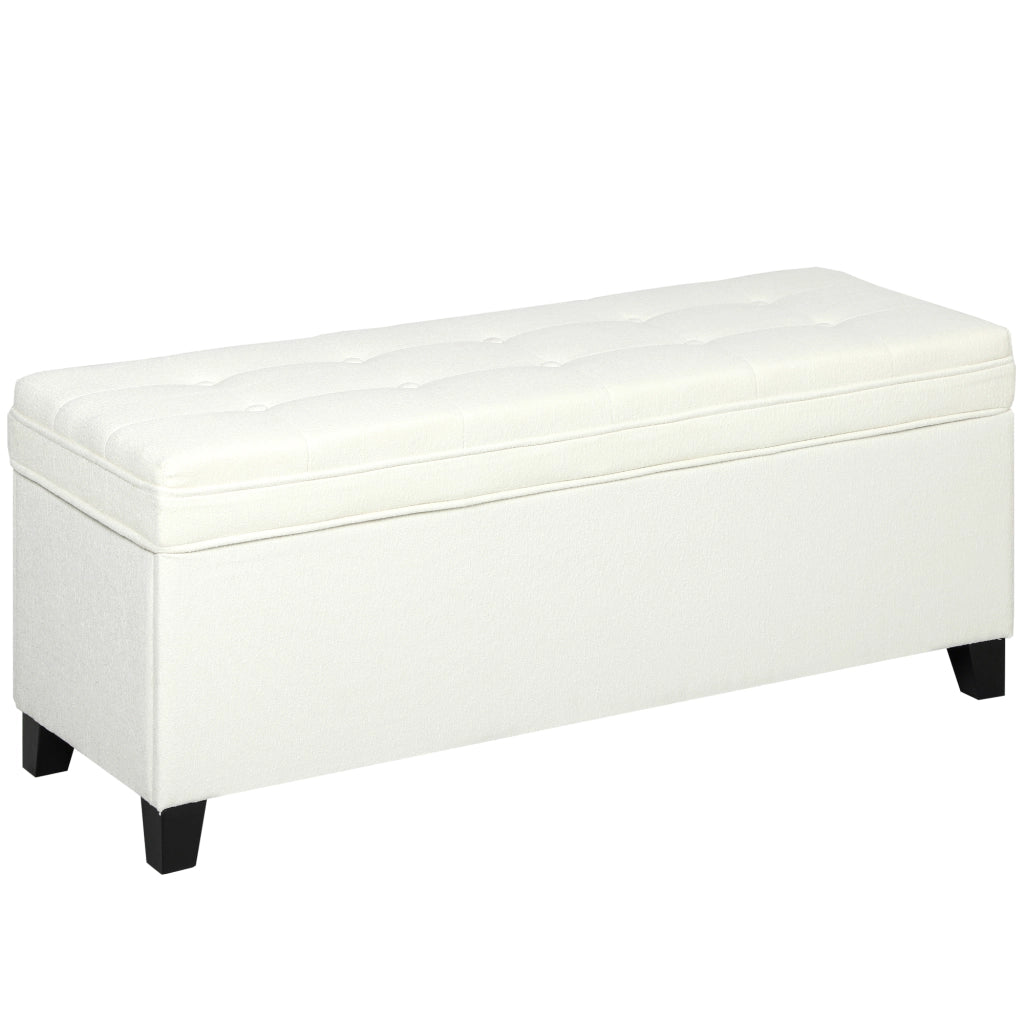 Letto contenitore con 2 cassetti ¨C zephmum ¨C 120x40x48 cm crema