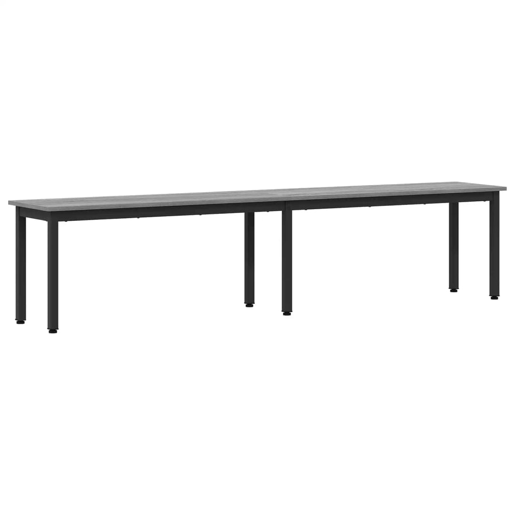 panchina Grigio Sonoma 200 x 35 x 45 cm Legno ingegnerizzato 892611