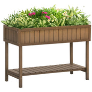Fioriera da Giardino con Ripiani ¨C zephmum ¨C Legno di Pino 110x46x76 cm